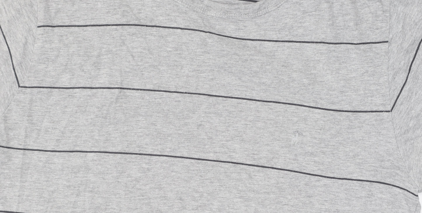French Connection Men's Grey XL Striped T-Shirt