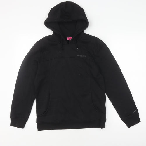 LA Gear Women's Black Hoodie, Size 8, Casual Pullover