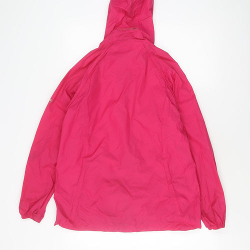 Regatta Women's Pink Waterproof Rain Coat Jacket Size 12