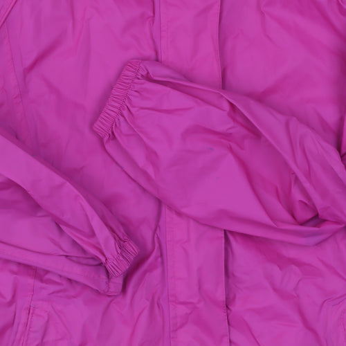 Regatta Women's Pink Waterproof Rain Coat Jacket Size 12