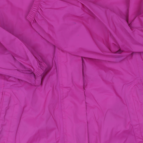 Regatta Women's Pink Waterproof Rain Coat Jacket Size 12