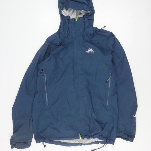 Mountain Equipment Men's L Blue Waterproof Jacket