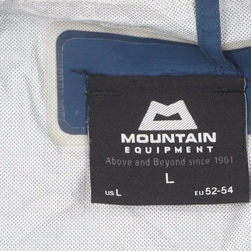 Mountain Equipment Men's L Blue Waterproof Jacket