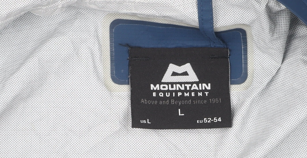 Mountain Equipment Men's L Blue Waterproof Jacket
