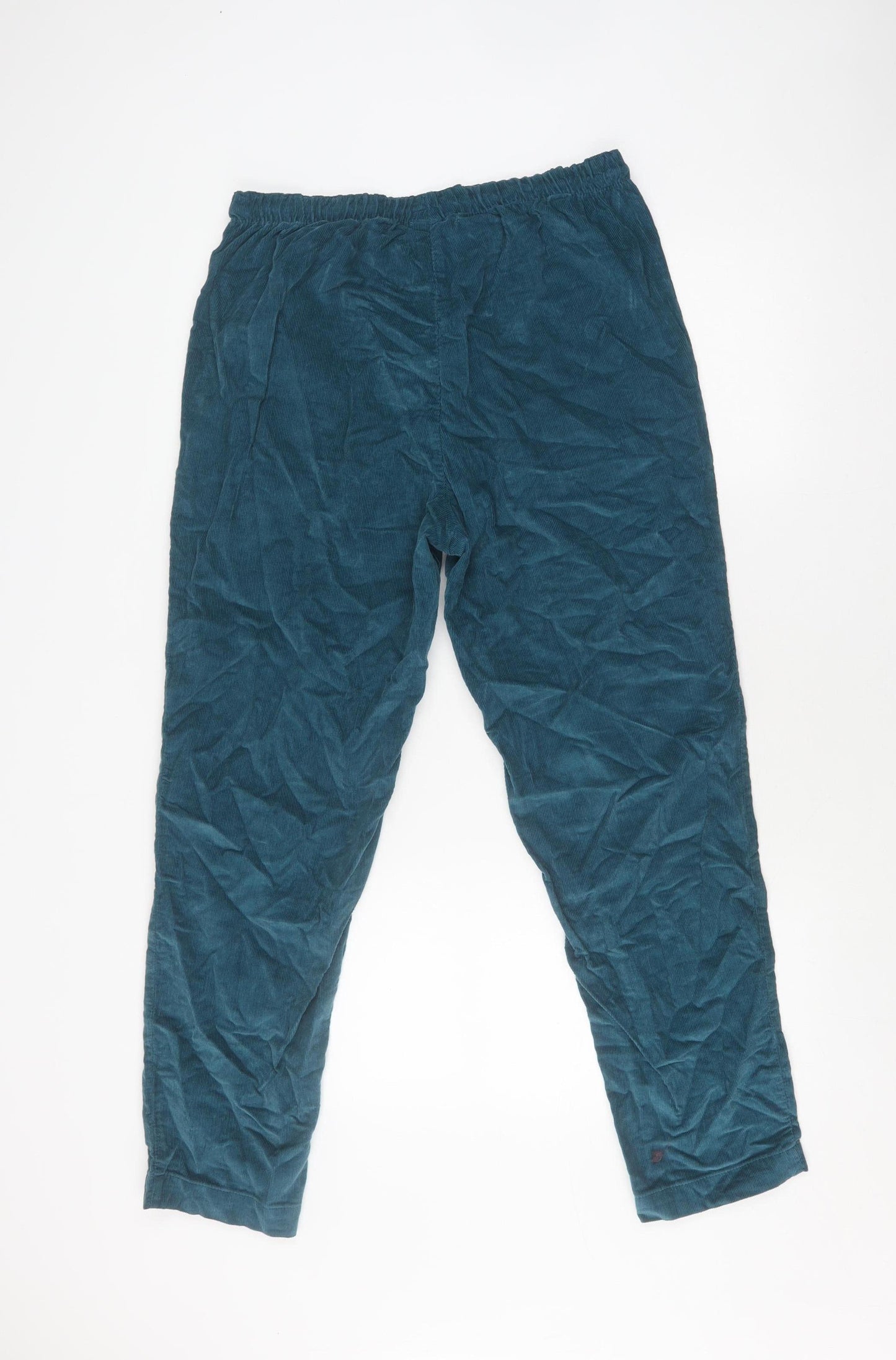 Damart Women's Blue Corduroy Trousers Size 16