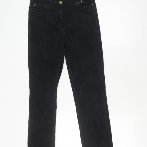 Marks & Spencer Women's Black Trousers - Size 8, Casual Wear