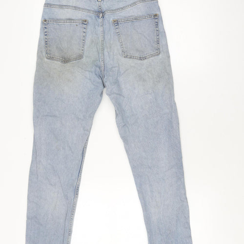 Miss Selfridge Women's Blue Regular Fit Jeans Size 10