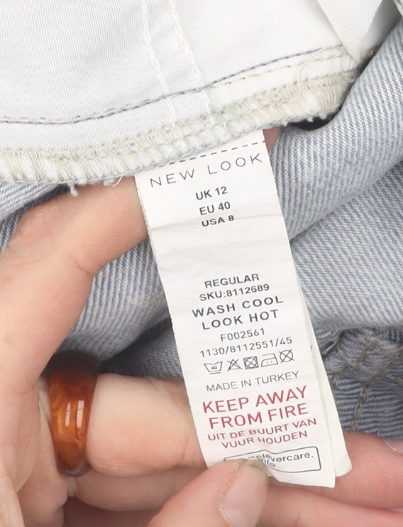 New Look Women’s Blue Boyfriend Jeans Size 12