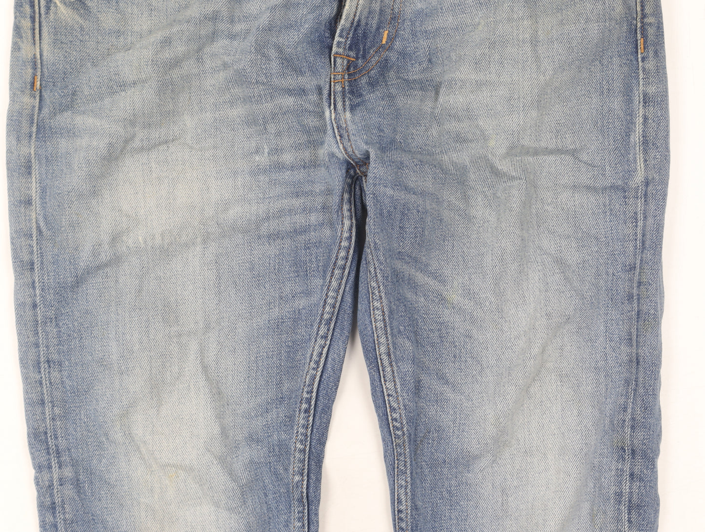 7 for All Mankind Women's Blue Straight Jeans Size 10