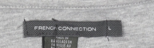 French Connection Grey Men's L T-Shirt