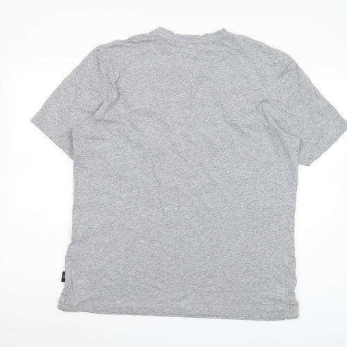 Ted Baker Men's Grey Crew Neck Short Sleeve T-Shirt L