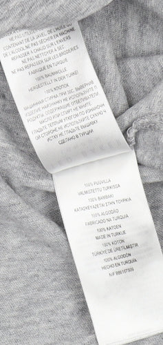 Ted Baker Men's Grey Crew Neck Short Sleeve T-Shirt L