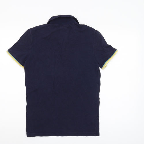 Lacoste Men's Blue Slim Fit Polo Shirt S
