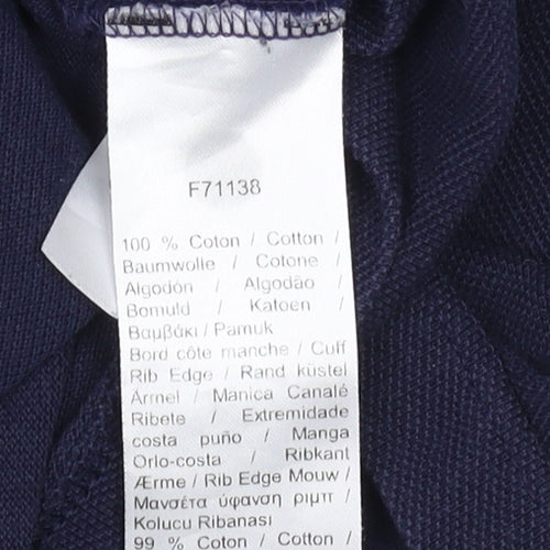 Lacoste Men's Blue Slim Fit Polo Shirt S