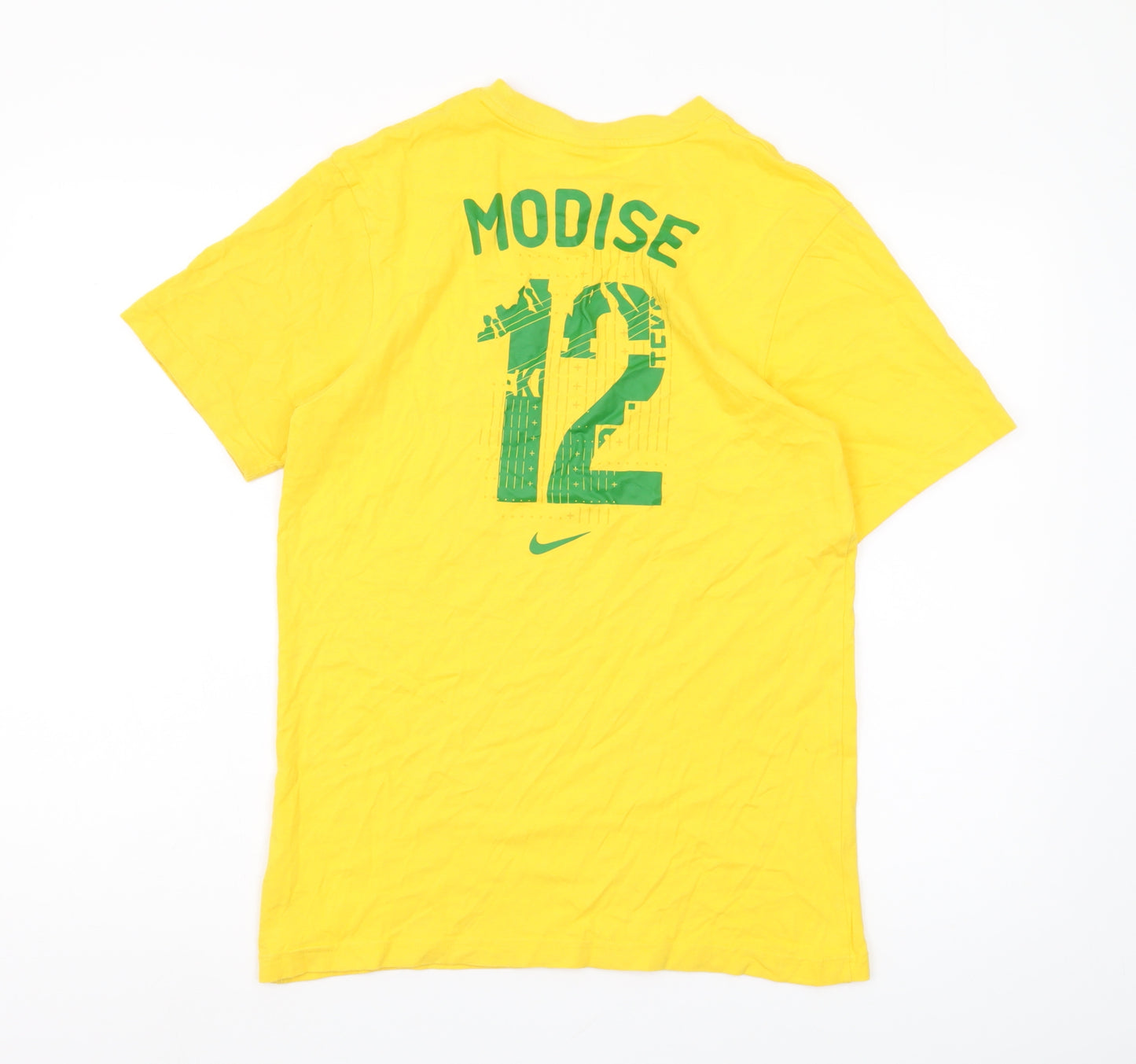 Nike Men's Yellow South Africa Sports T-Shirt - Size S