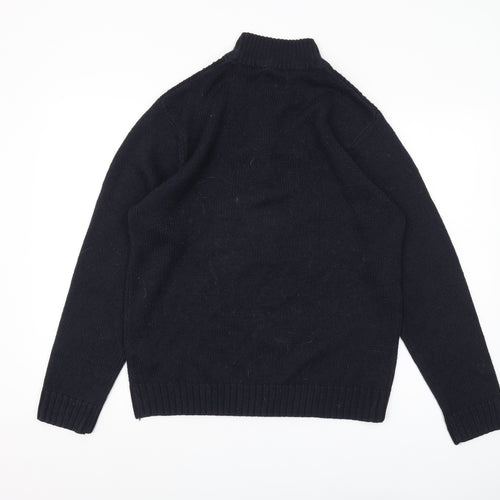 Pierre Cardin Men's Black Pullover Jumper Size L