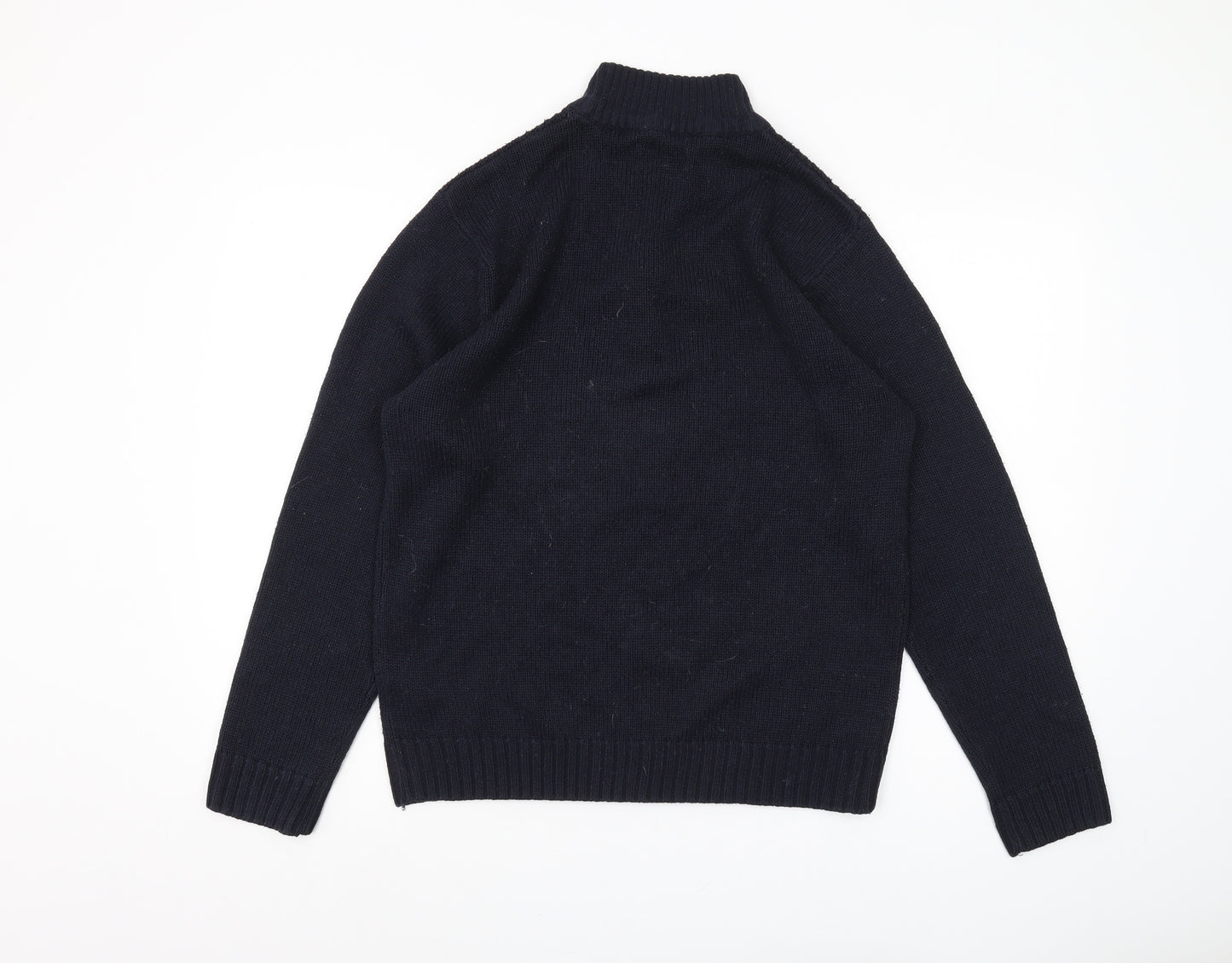 Pierre Cardin Men's Black Pullover Jumper Size L