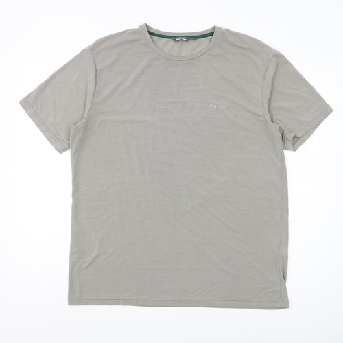 Rohan Men's Grey Crew Neck T-Shirt Medium