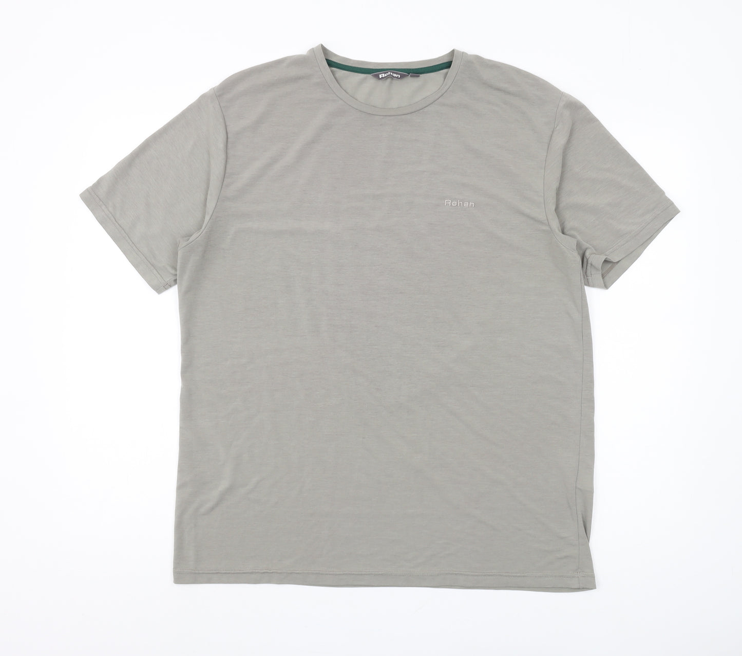 Rohan Men's Grey Crew Neck T-Shirt Medium