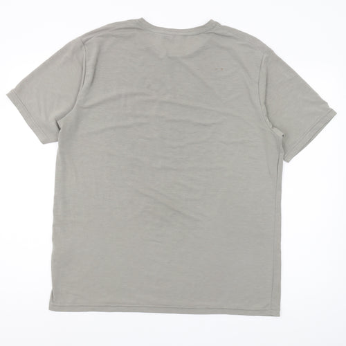 Rohan Men's Grey Crew Neck T-Shirt Medium
