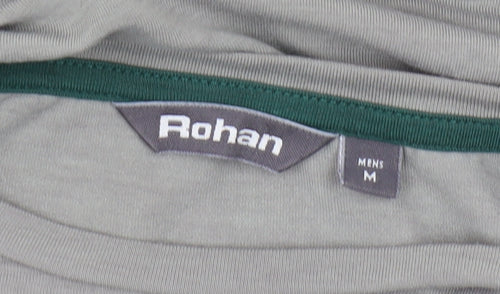 Rohan Men's Grey Crew Neck T-Shirt Medium