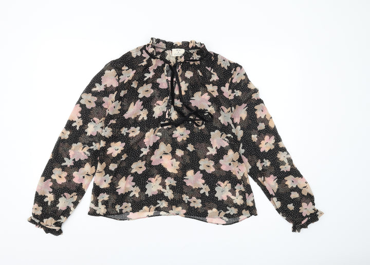 Pins and Needles Women's Floral Blouse, Multicoloured, M