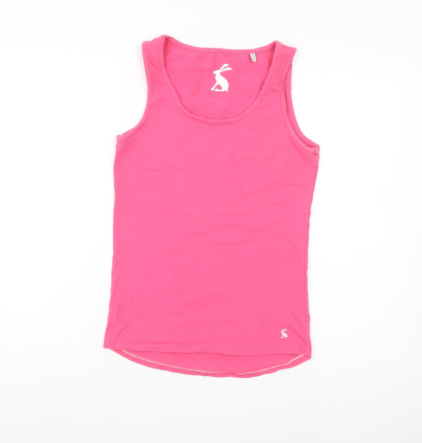 Joules Women’s Pink Tank Top, Size 8, Scoop Neck