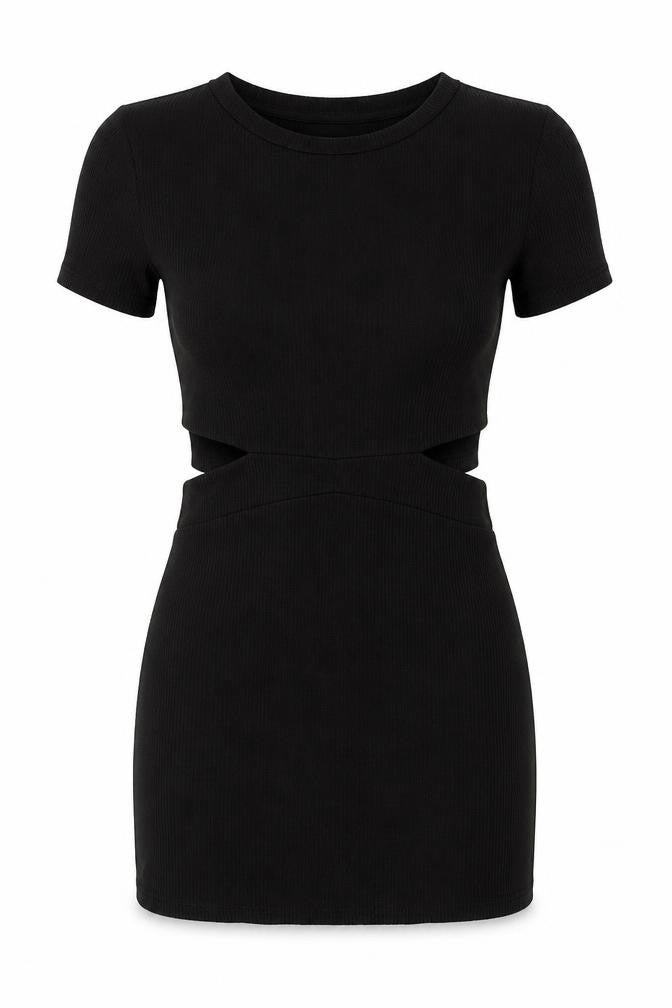 Brave Soul Women's Black Bodycon Dress - Size S