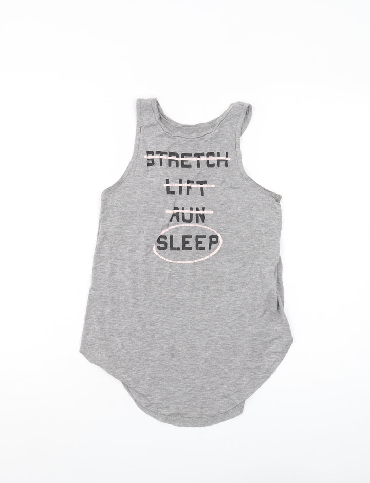 Hollister Women's Grey XS Tank Top, Gym, Sleep