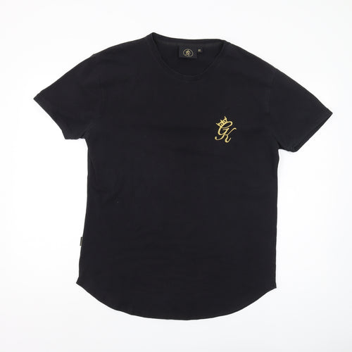 GK Men's Black XL Short Sleeve Crew Neck T-Shirt