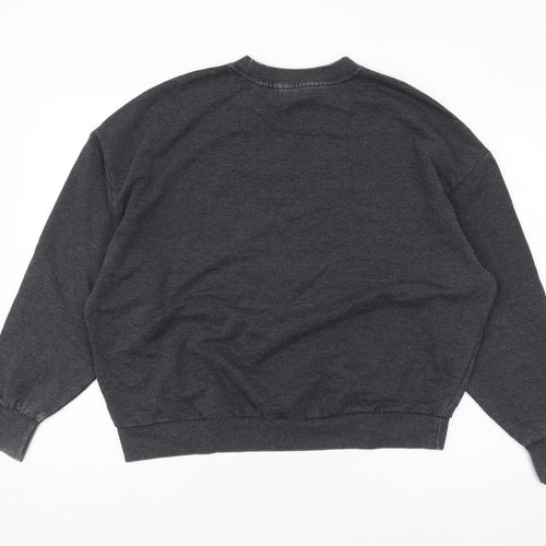 Next Women's Grey Pullover Sweatshirt, Size 12, Casual
