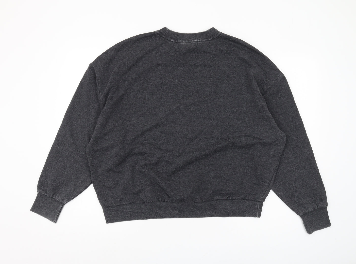 Next Women's Grey Pullover Sweatshirt, Size 12, Casual