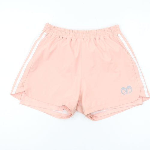 Tecnológico de Monterrey Women's Pink Athletic Shorts, Size M