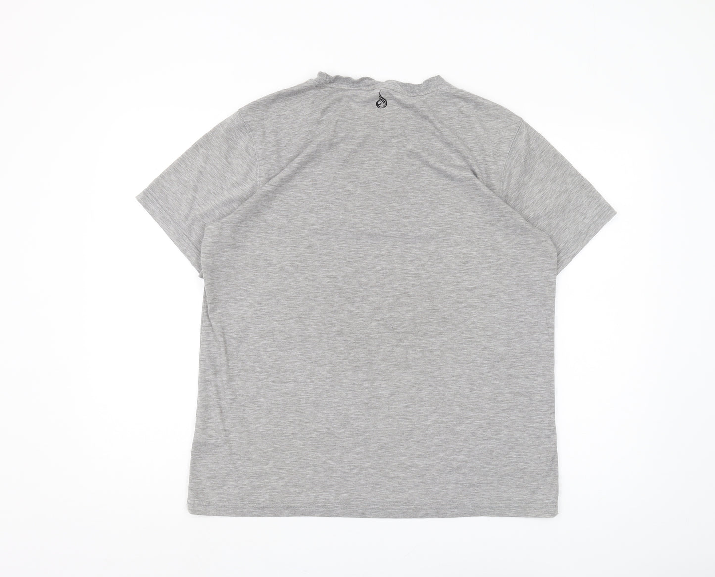 Ryderwear Men's Grey Crew Neck T-Shirt Size S