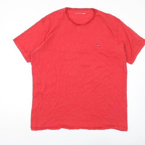 Levi Strauss & Co Men's Red 2XL Regular T-Shirt