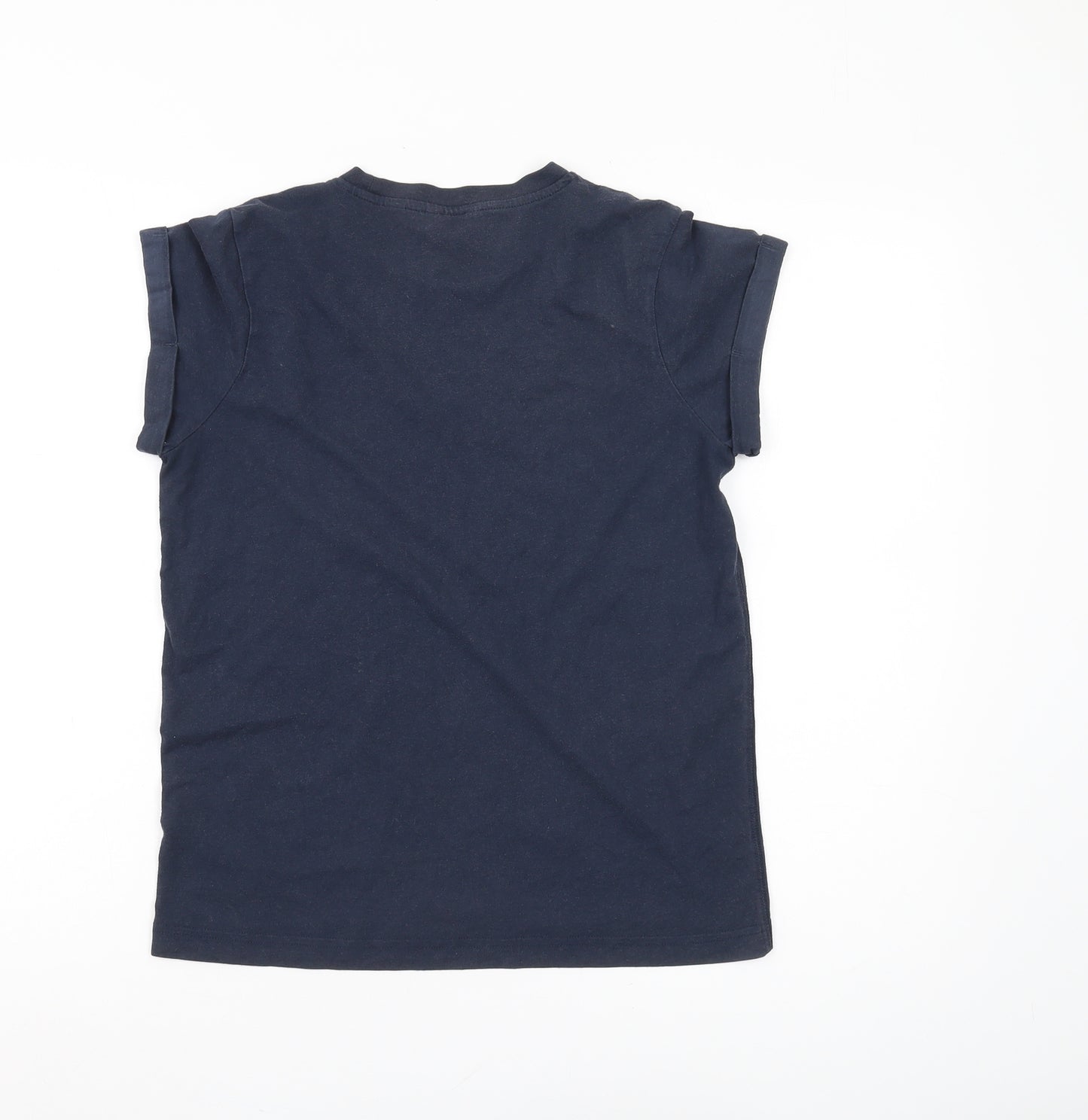 Jack Wills Women's Blue T-Shirt, Size 6, Casual Style