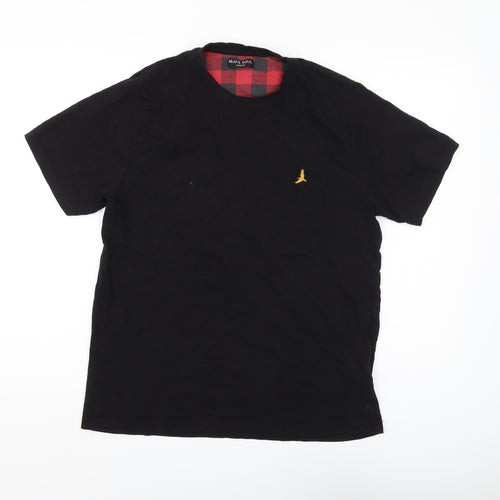 Brave Soul Men's Black Short Sleeve T-Shirt, M