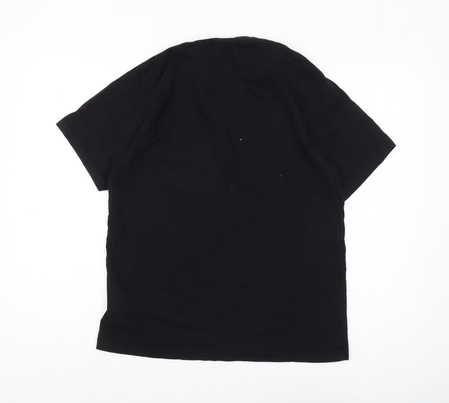 Brave Soul Men's Black Short Sleeve T-Shirt, M