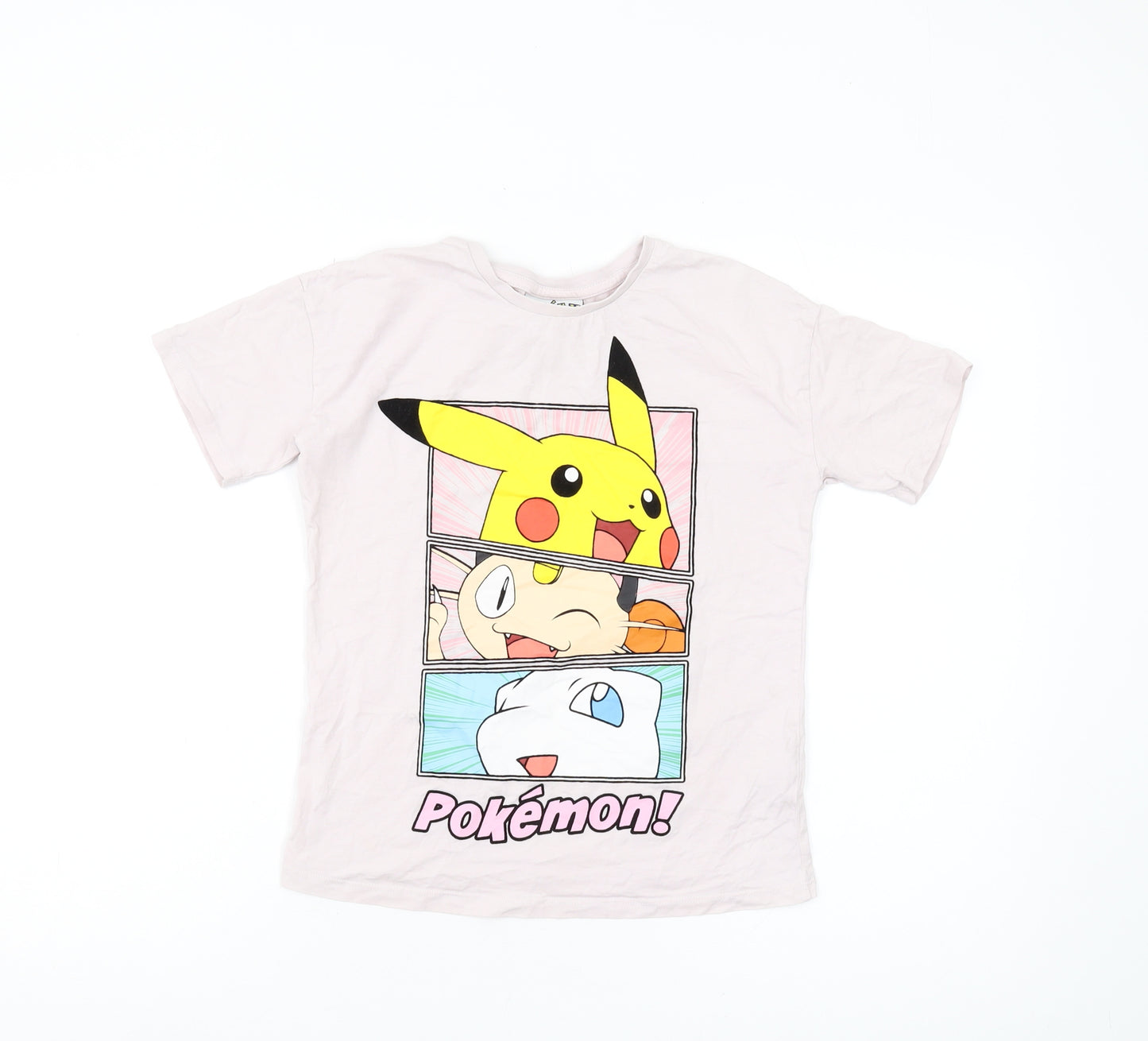 Pokémon Boys White Graphic T-Shirt, 10-11 Years, Casual Style
