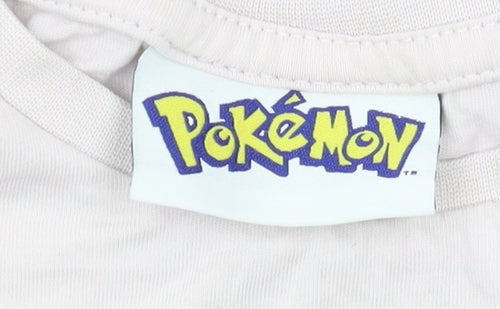 Pokémon Boys White Graphic T-Shirt, 10-11 Years, Casual Style