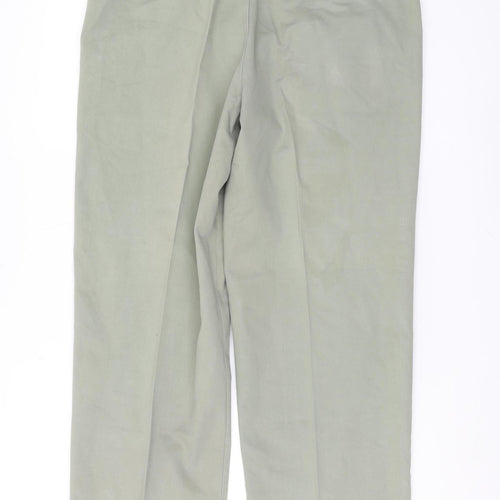 Farah Men's Green Trousers, Size 36, Casual Wear