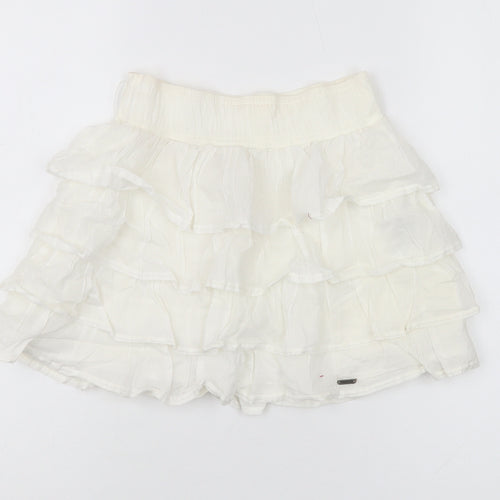 Hollister Women's White XS Cotton Skirt