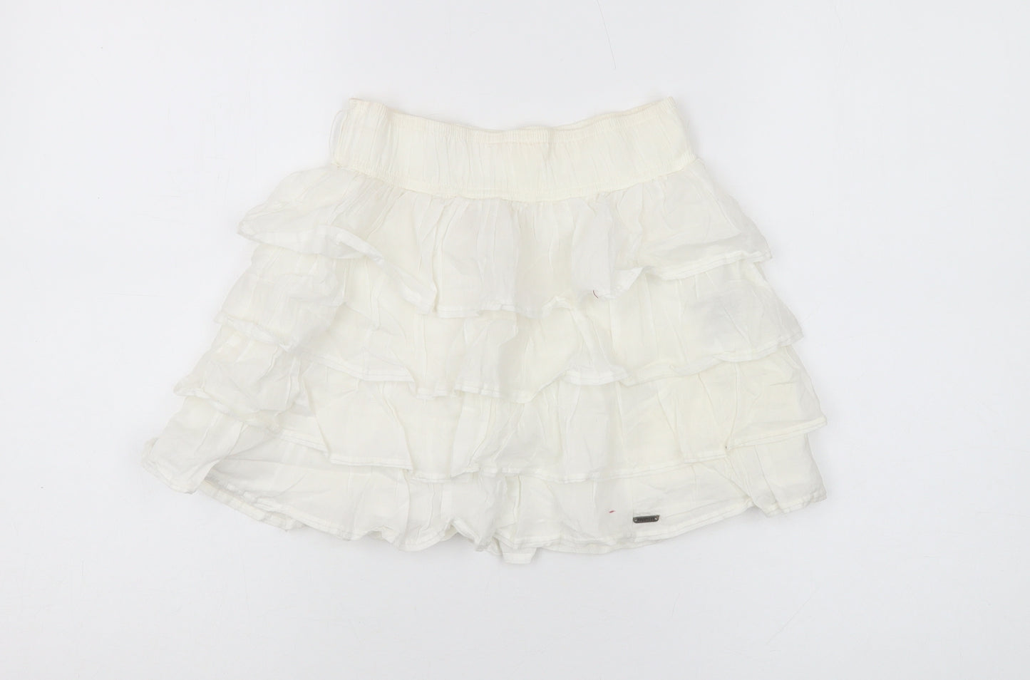 Hollister Women's White XS Cotton Skirt