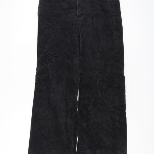 Zara Women's Black Corduroy Trousers XS