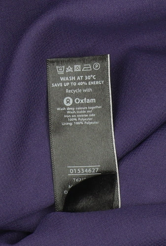 Marks and Spencer Women's Purple Floral Fit & Flare Dress