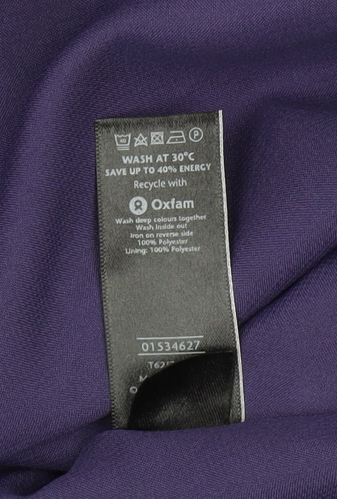 Marks and Spencer Women's Purple Floral Fit & Flare Dress