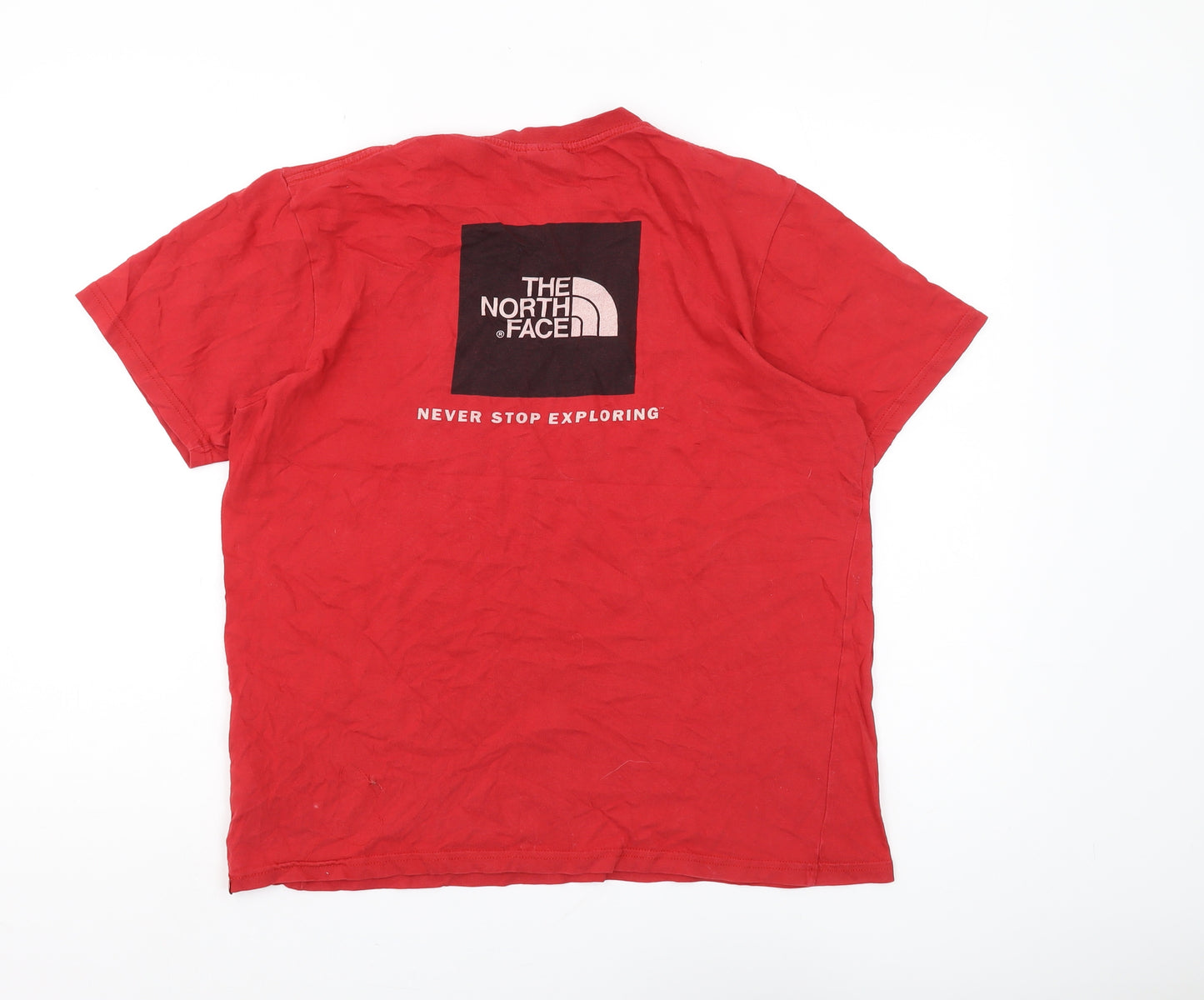 The North Face Men's Red T-Shirt Medium