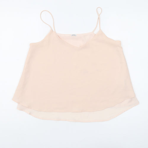 Pimkie Women's Beige Camisole V-Neck Size M