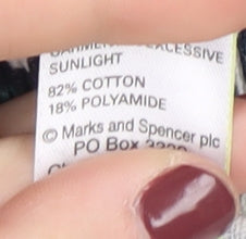 Marks and Spencer Women's Blue XS Cardigan, Geometric