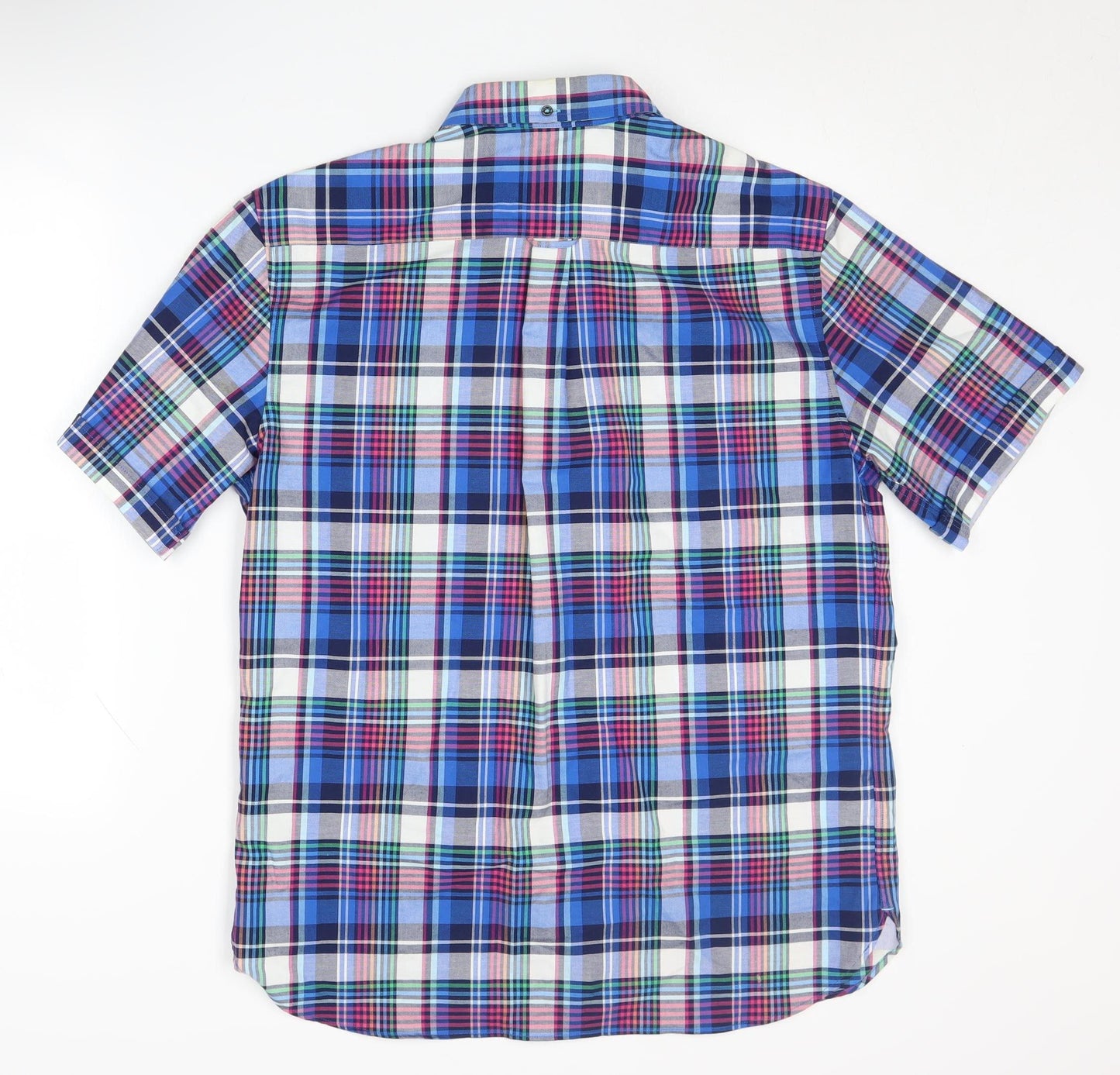 Blue Harbour Men's Multicoloured Plaid Shirt, M, Casual Button-Up